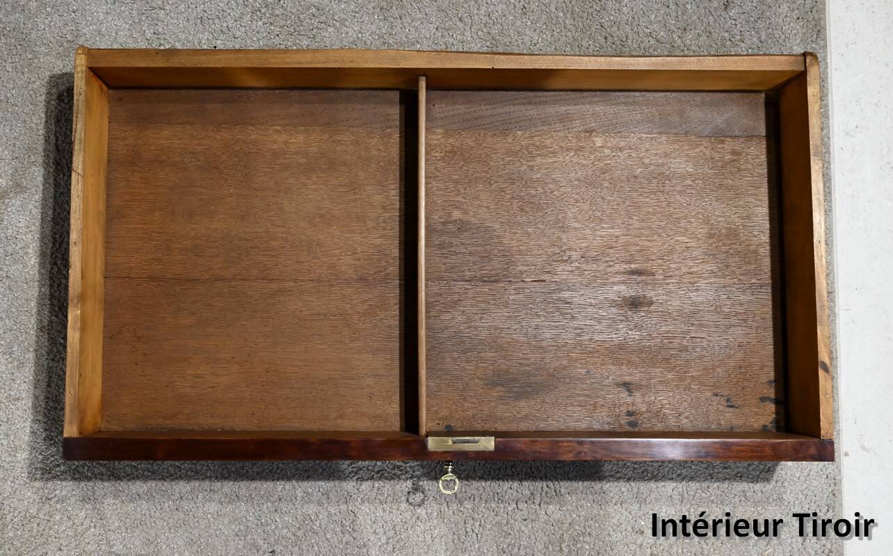 Small Mahogany Desk, Louis-Philippe Style – 2nd Half of the 19th Century
