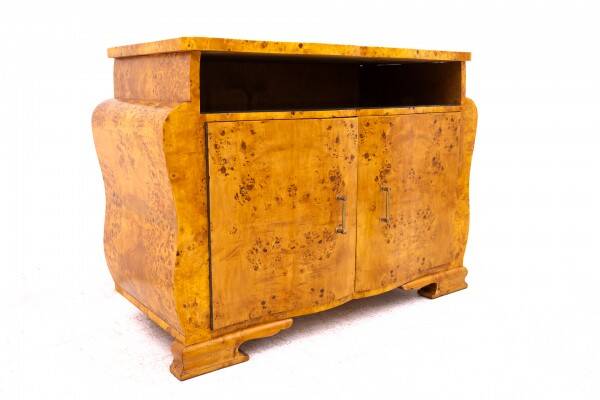 Art Deco chest of drawers from the 1940s, Poland.