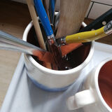 Drain pot utensils