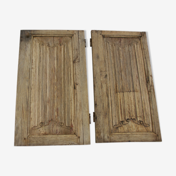 Pair of doors authentic XVth century