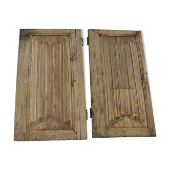 Pair of doors authentic XVth century