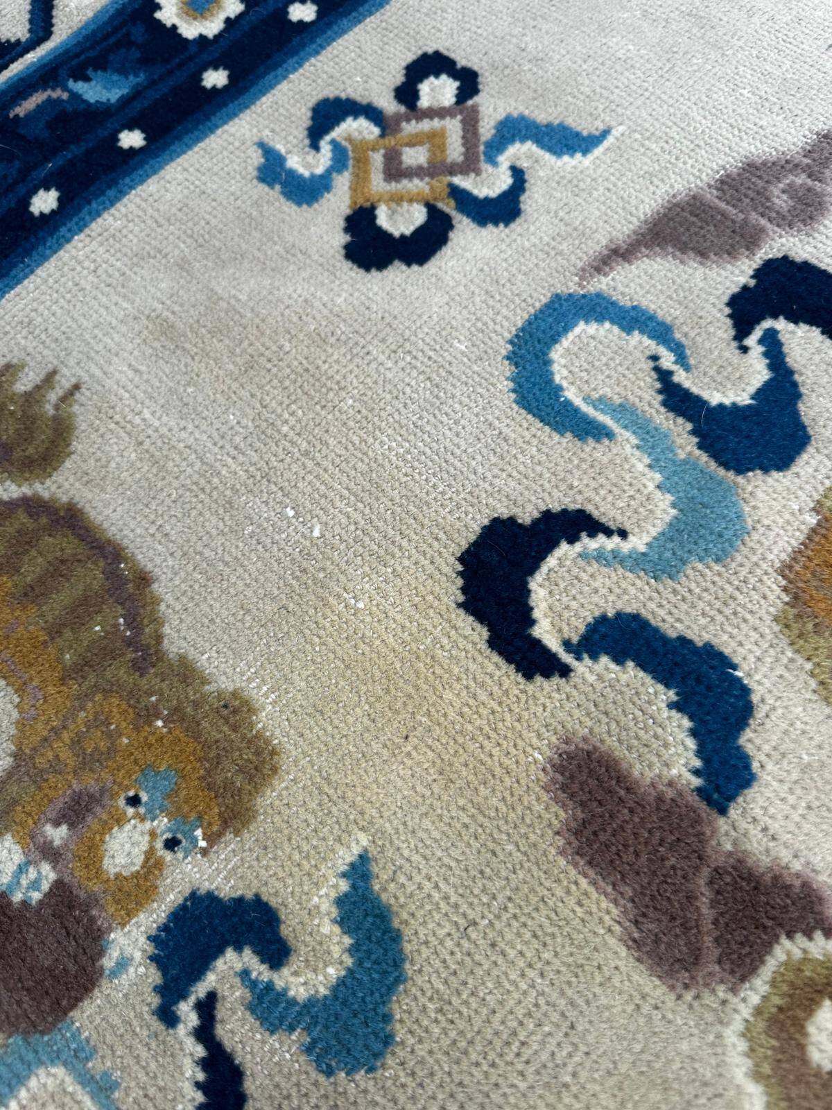 Tapis chinois fait main