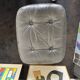 Pouf / ottoman vintage design – Space Age spirit – 60s/70s