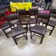 Mot de 6 chaises Henri II