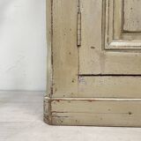 Parisian buffet in patinated wood, circa 1930.