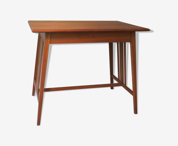 Table en chêne clair école de La Haye Pays-Bas début XXe siècle