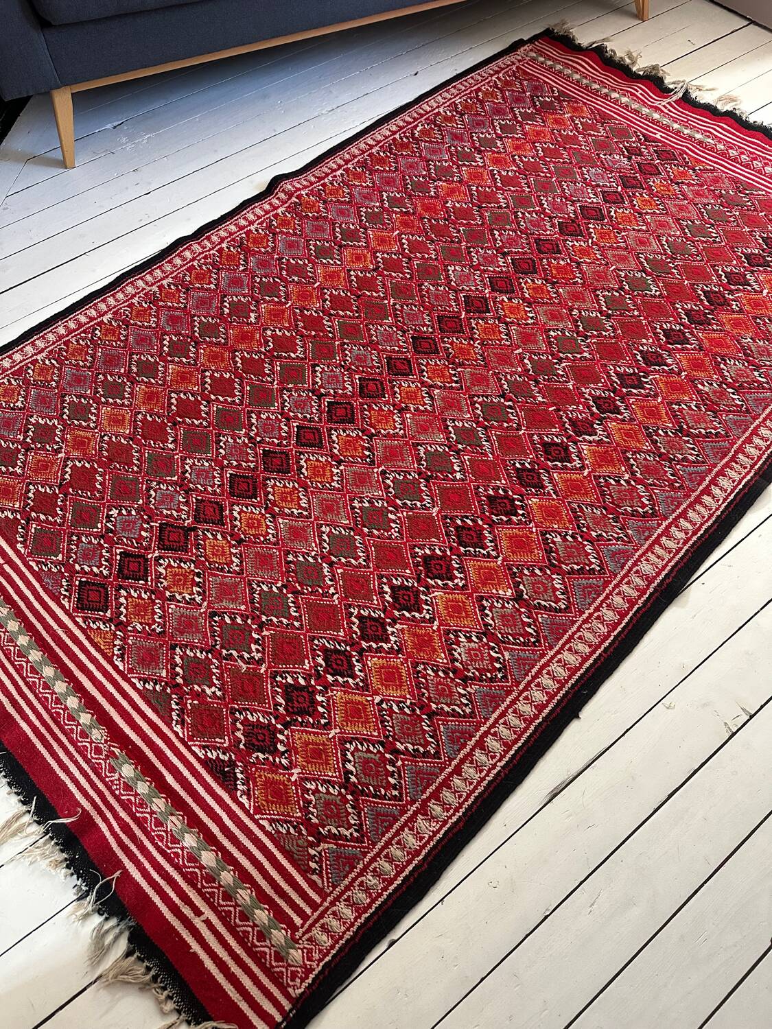 Handmade kilim rug 140x235