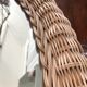 Rattan mirror