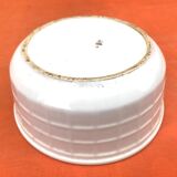 Glazed ceramic salad bowl