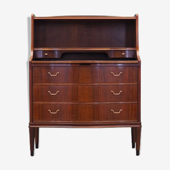 Walnut secretary, Danish design, 60s, made in Denmark