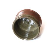 Sandstone sugar bowl by Pierre Digan, 60s