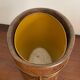 Oak and brass ice bucket Geraud Laffite Meilleur Ouvrier de France 1933