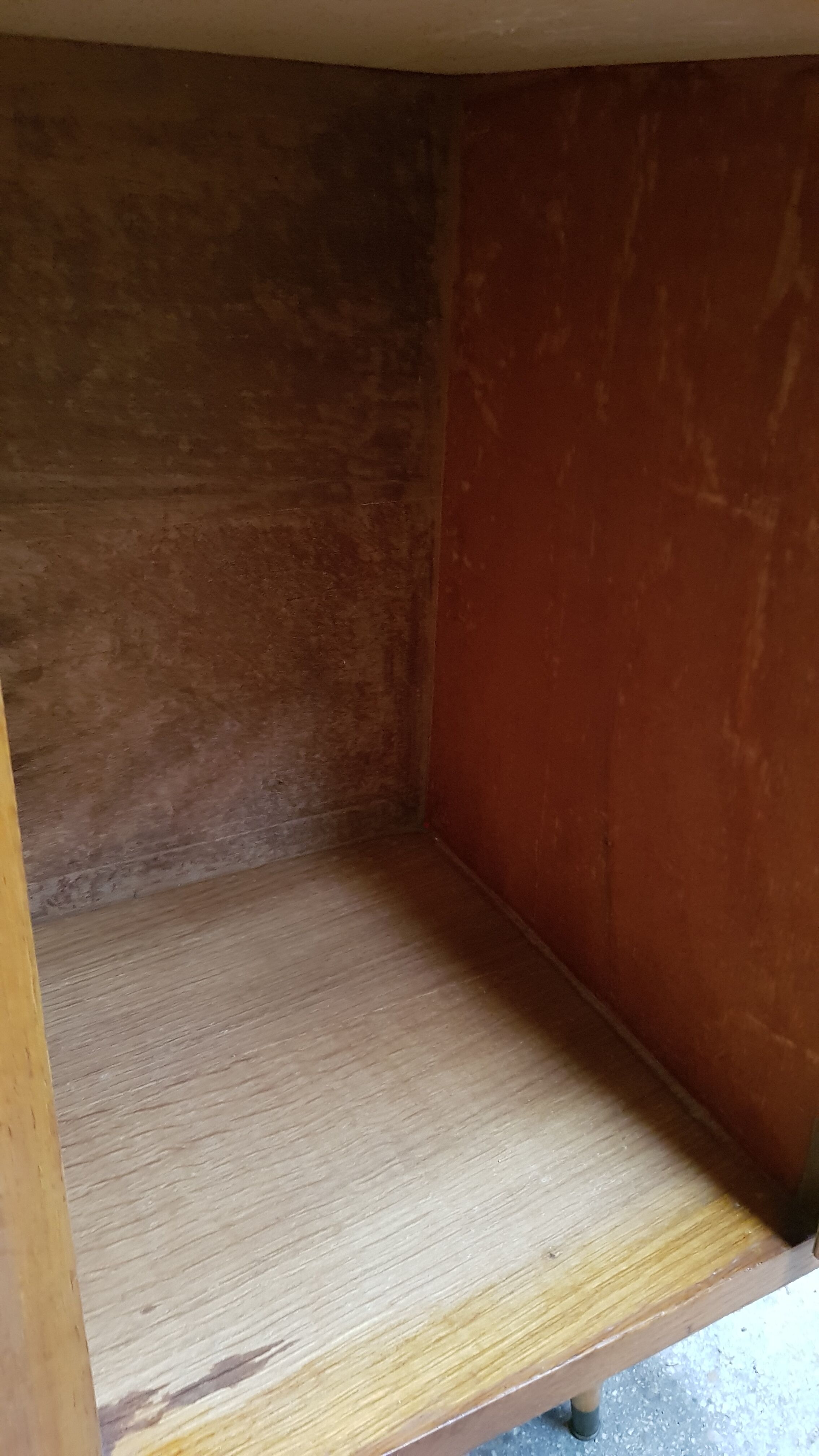 Scandinavian showcase cabinet