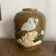 Vase en barbotine oiseaux Japon
