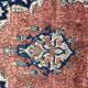 Very beautiful antique Persian carpet Tabriz very fine silk 135x160 cm