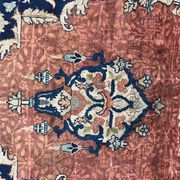 Very beautiful antique Persian carpet Tabriz very fine silk 135x160 cm