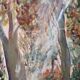 Oil on Canvas Painting Landscape Forest Hunting Scene signed M Pierret