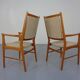 Set of Vintage Danish Teak Dining Armchairs, 1960s