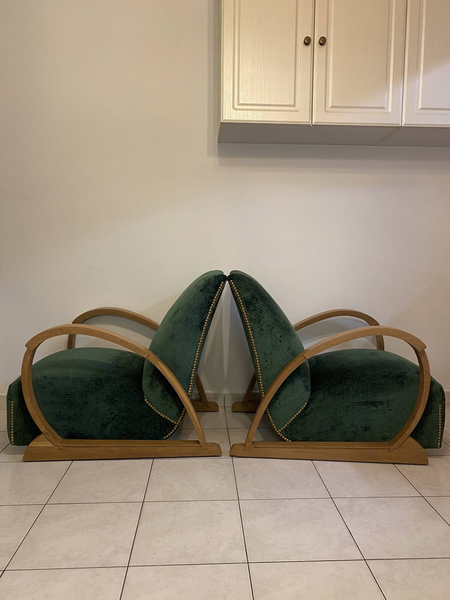 Art Deco armchairs