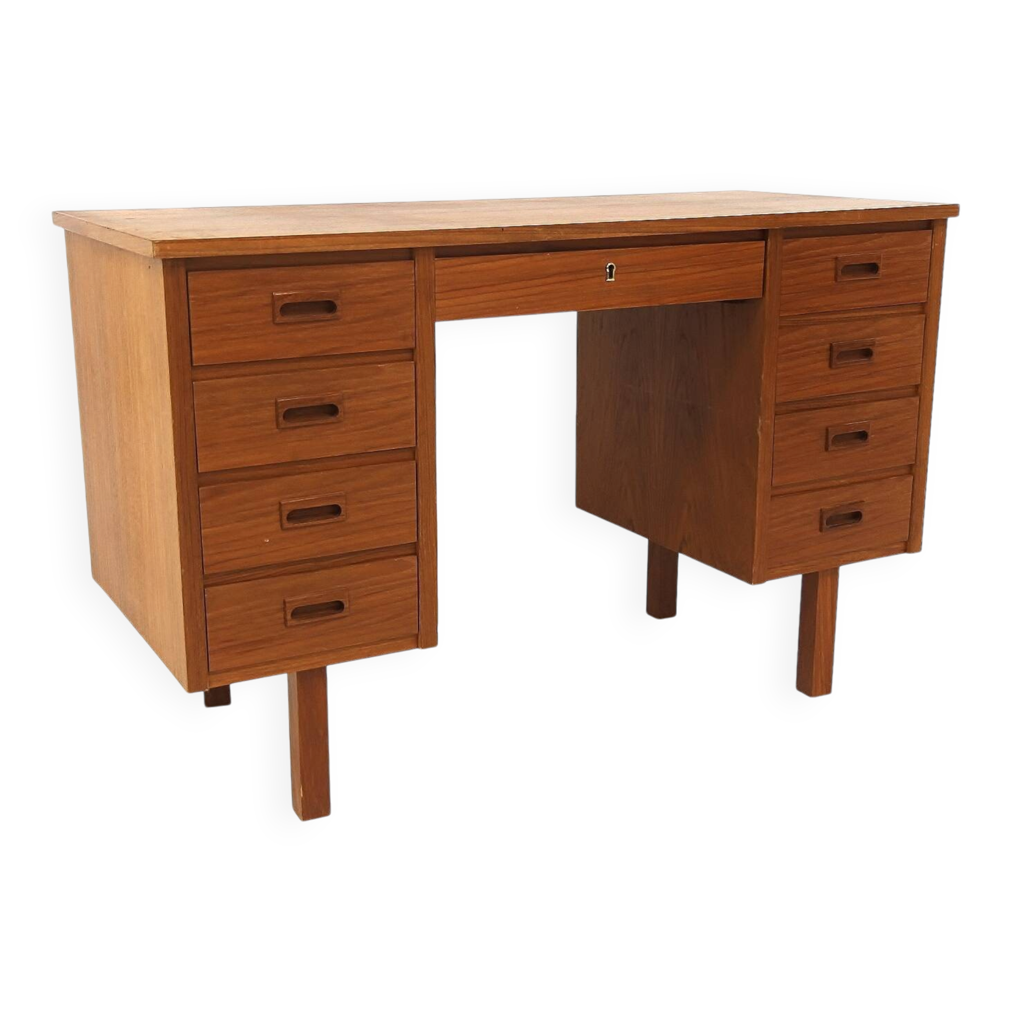 Bureau scandinave en teck, Suède, 1950