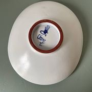 Bowl, pocket tray by Stig Lindberg, studio hand.