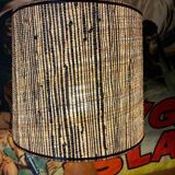 Beautiful wooden lamp