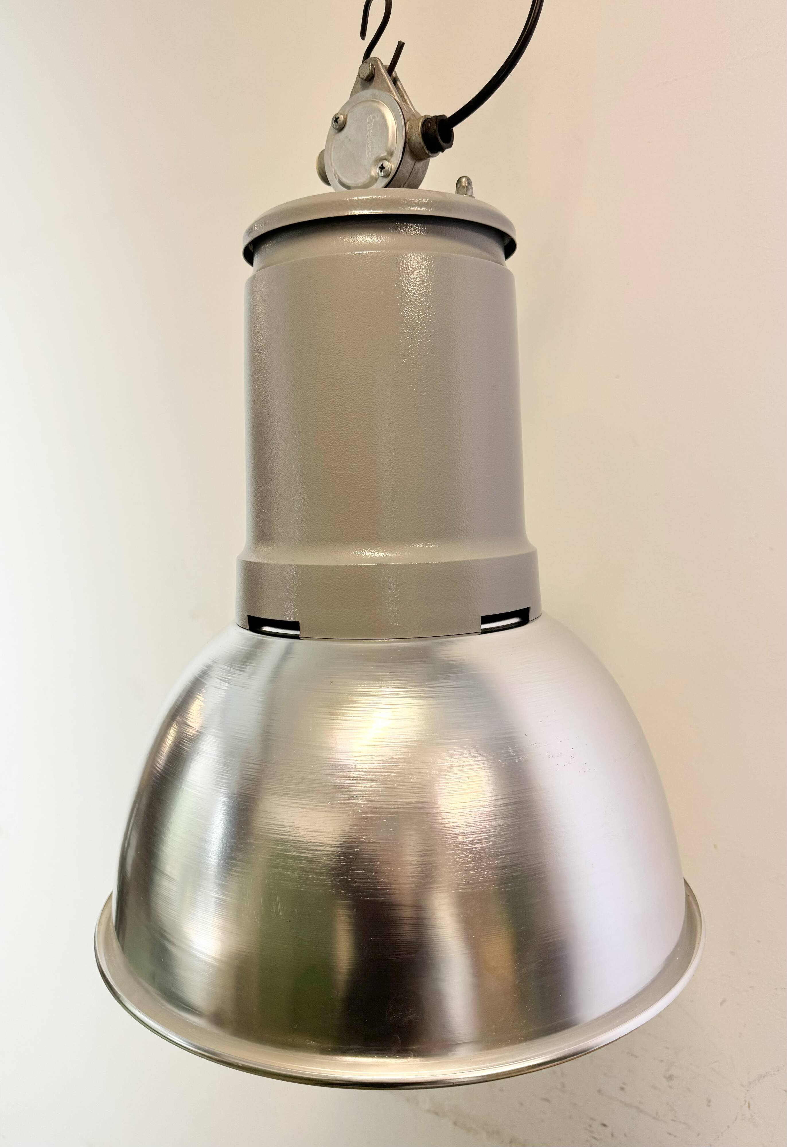 Industrial Italian Aluminium Pendant Lamp from Fael Luce, 1970s
