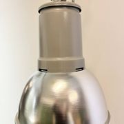 Industrial Italian Aluminium Pendant Lamp from Fael Luce, 1970s