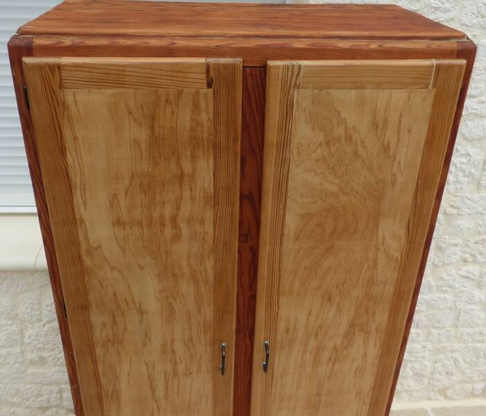 Armoire parisienne 3 tiroirs, 2 portes