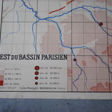 Nightingale School map is Paris Basin and Loire average