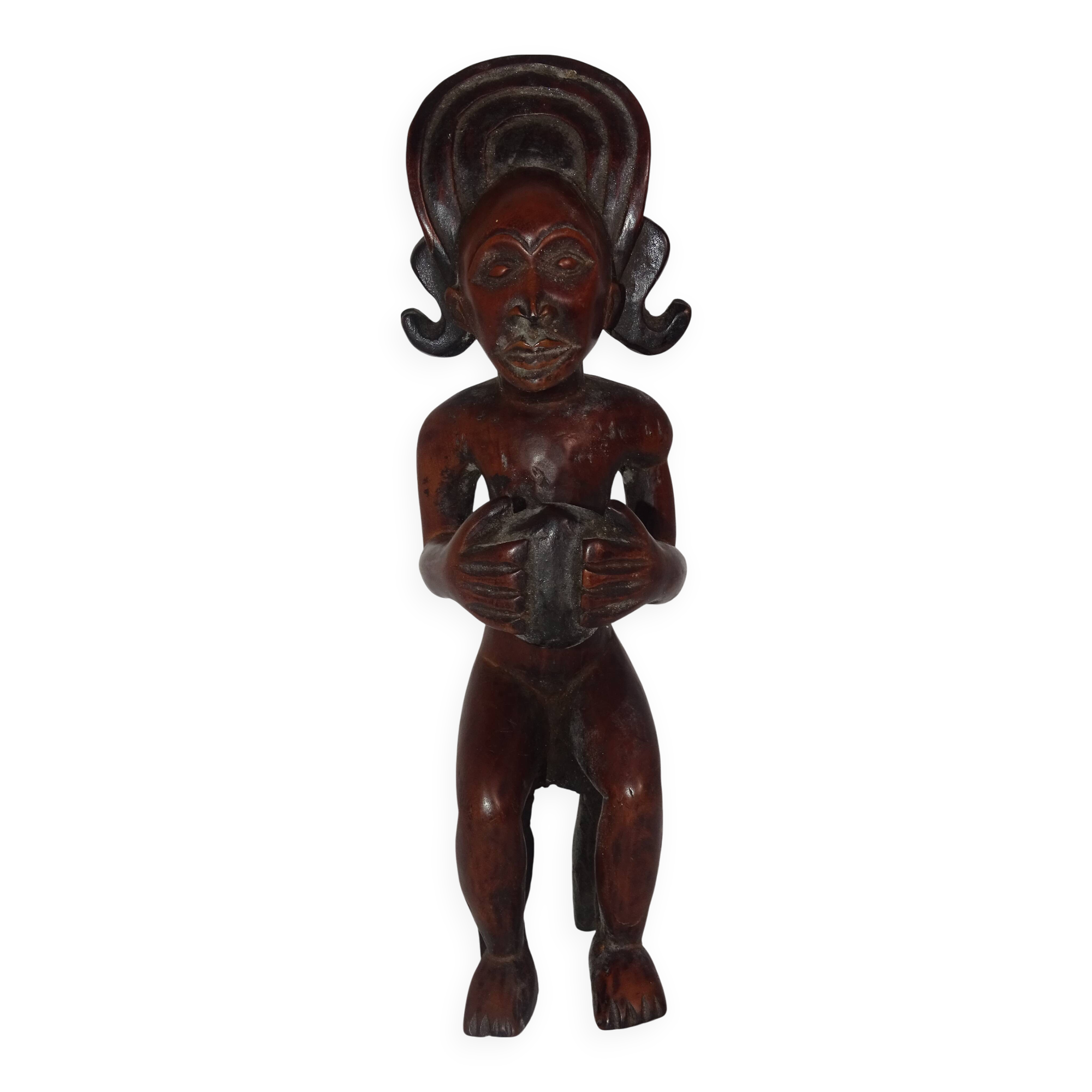 Chokwe / Tshokwe statue, DRC, Collection of Doctor Jean Redor