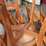 Set of 10 bistro chairs