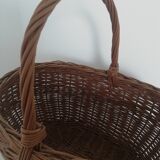 Vintage wicker basket