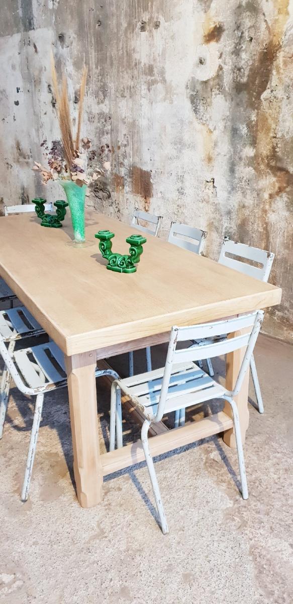 Old farmhouse table