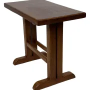 Vintage side table, Shaker-style, compact design, solid wood