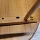 Oval wooden coffee table Ercol