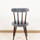 Blue Moumoute chair from the 60s.