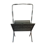 Perforated metal magazine rack 1950