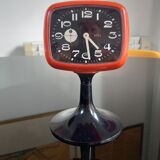 Alarm Clock Vintage Original Unique Space Age Alarm Clock by KAISER - German Table Clock Tulip -