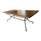 Dining table with extensions