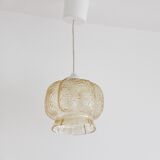 Globe amber glass bubble