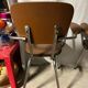 Set of 2 vintage skai chairs 60's/70's