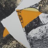 Marino marini: horse and rider - original lithograph