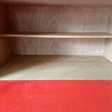 Vintage secretary with compass feet renovated