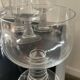 Set of 6 vintage stemmed glasses