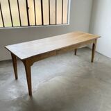 Oak farm table 220 cm