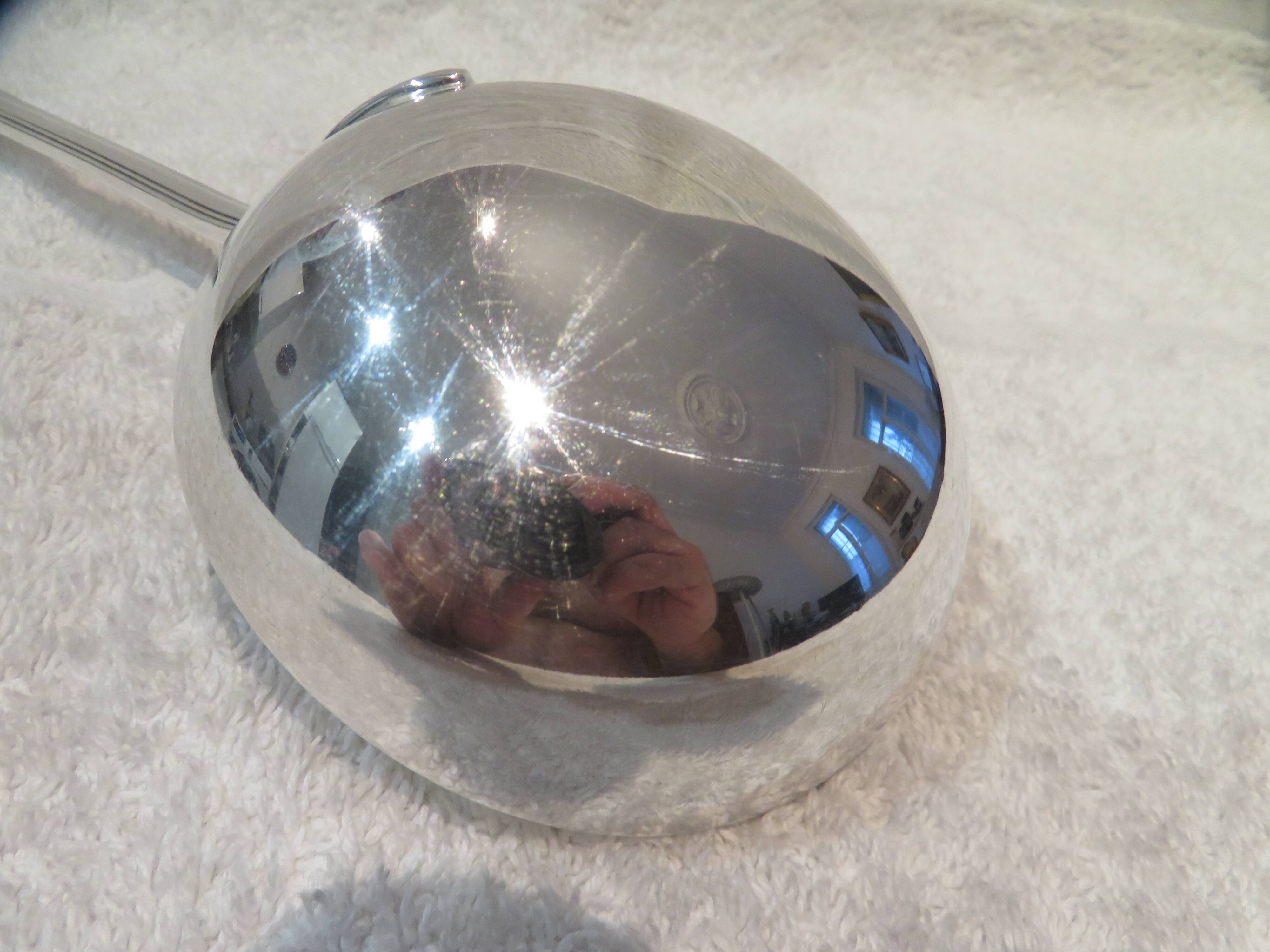 Christofle America silver plated soup ladle, 32.3cm