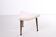 Scandinavian hocker reupholstered design 1960s