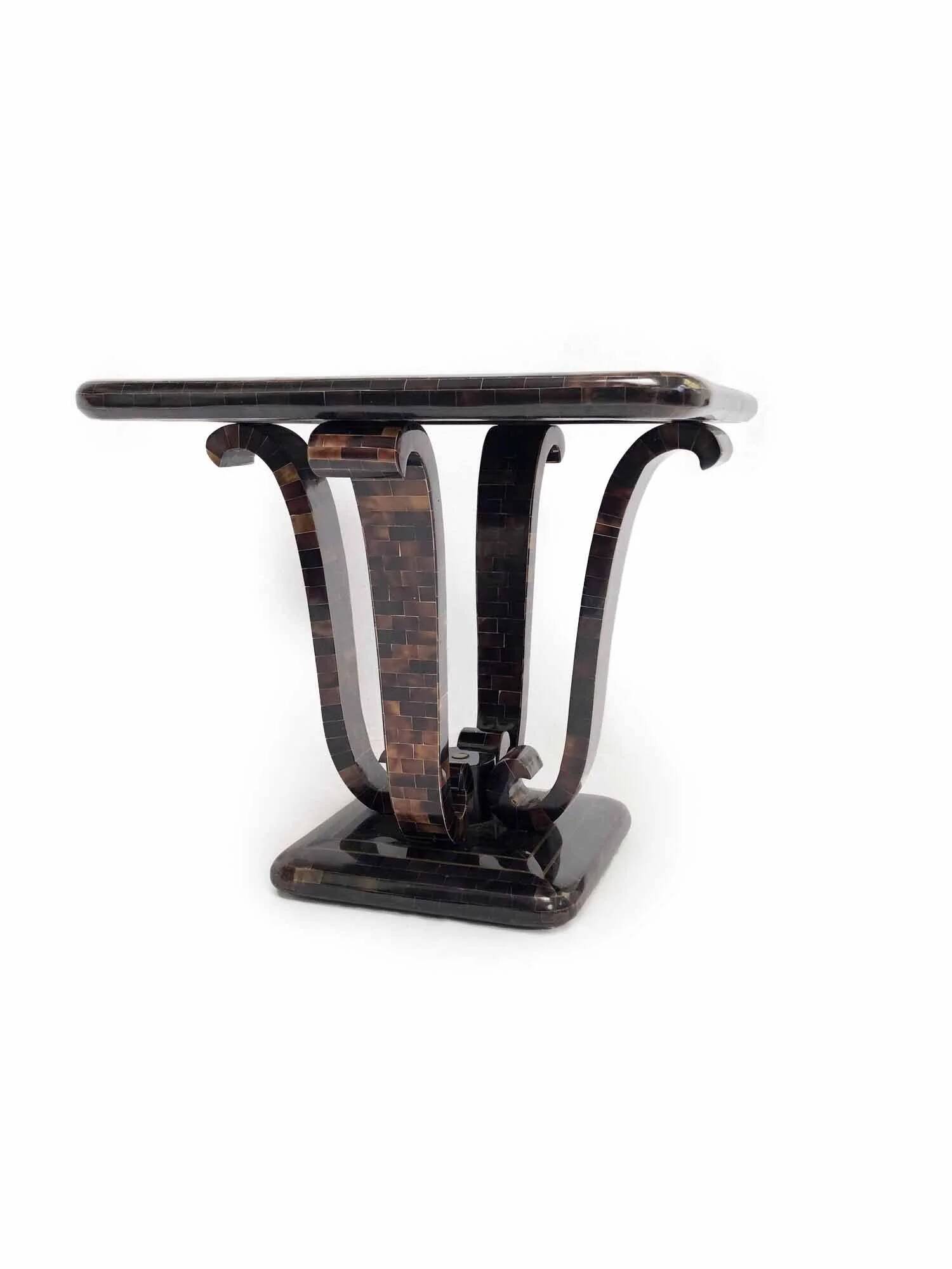 Art deco table attributed to Enrique Garcel