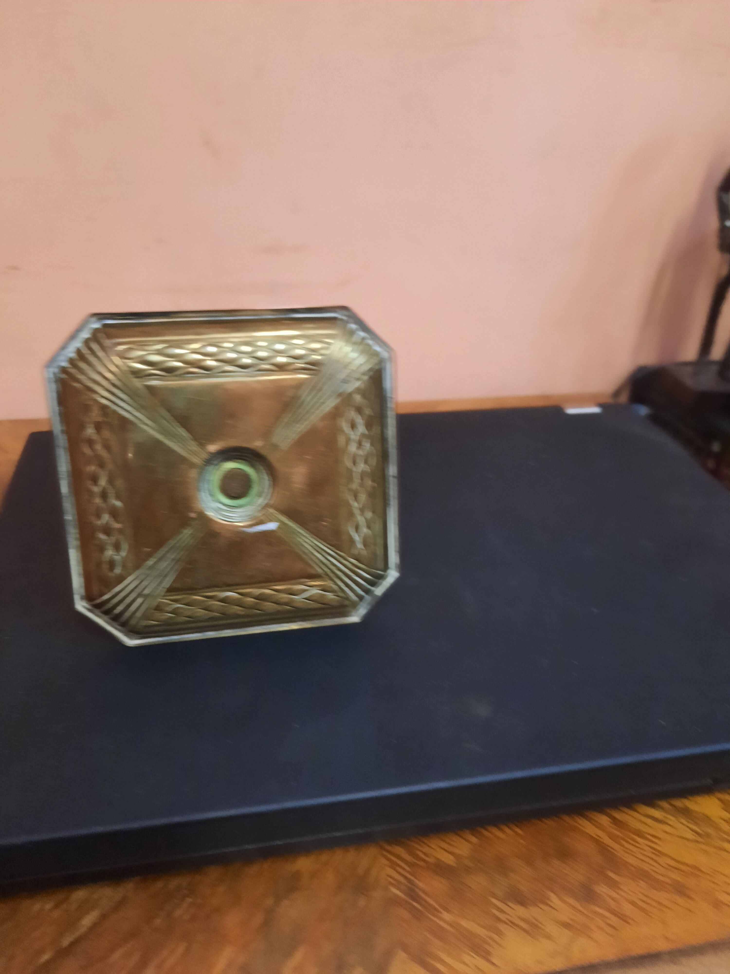 Art Deco candle holder